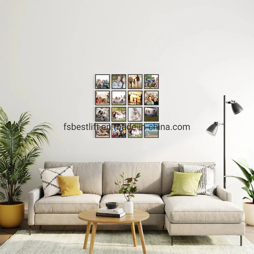 Neues Design Bestile Square restickable Entfernung Fotorahmen für Wand Kunst