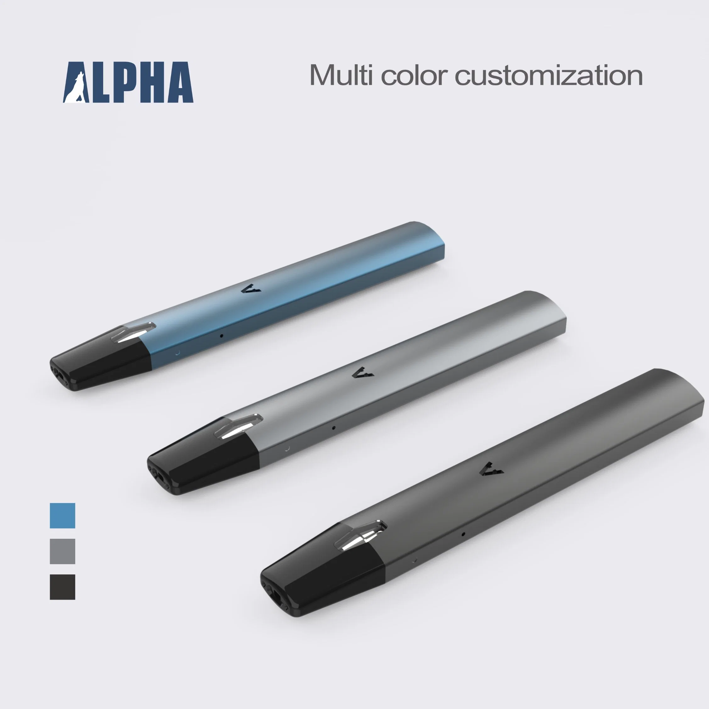 2021 Comercio al por mayor de la pluma de Vape Aierbaita 1.0ml 330mAh Cigarrillo Electrónico Desechable Vapes Pop Mod Vape