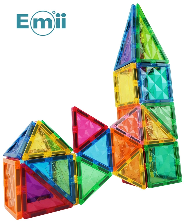 Эми Фабрич Цена EN71 Сертифицированные магнитные строительные блоки Шта Образовательные игрушки для детей