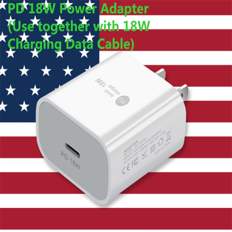 for iPhone 12 Mini PRO Max 5g Pd 18W Us Power Adapter Charger