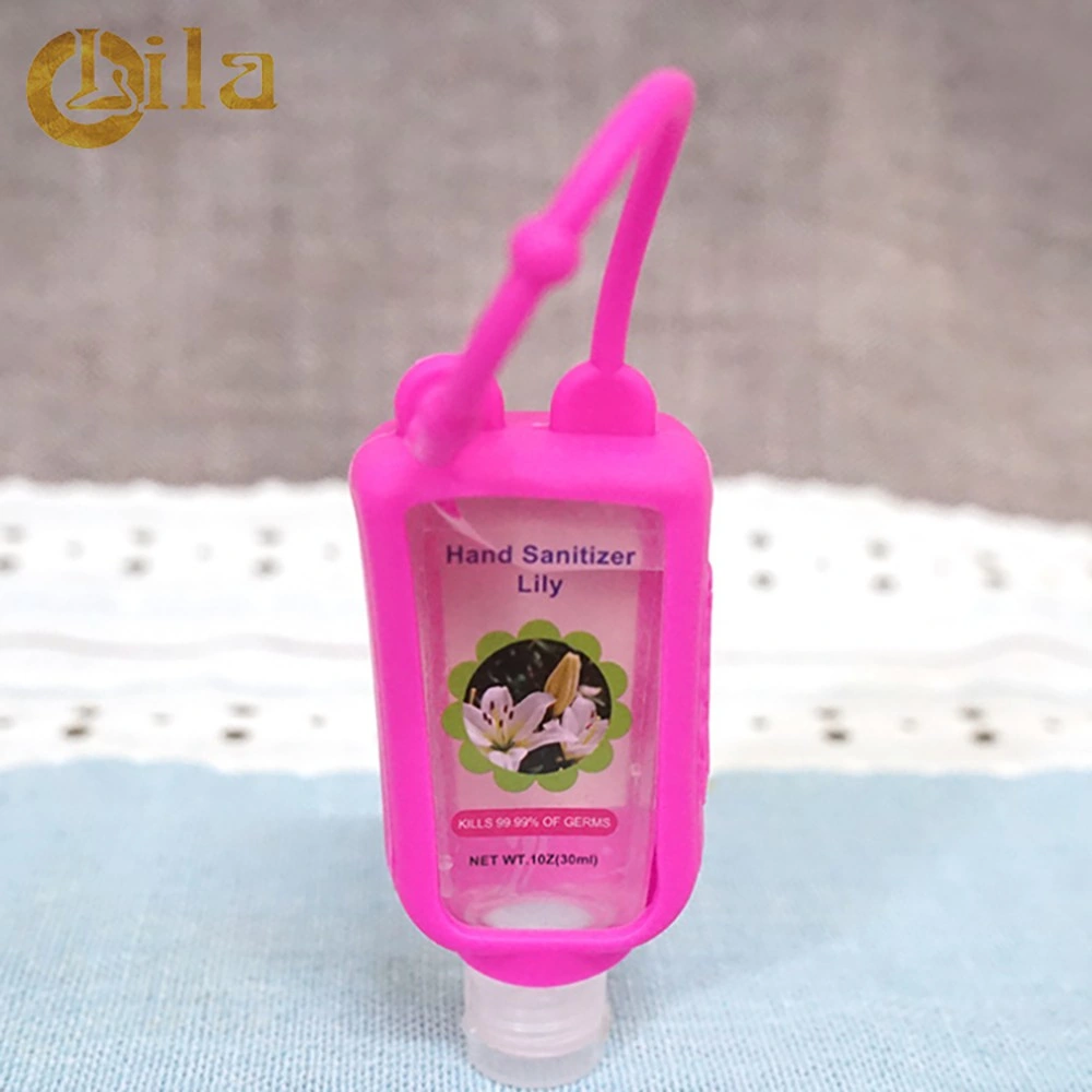 Best Quality Square Bottle Silicone Cover 30ml Cosmetics Packaging Bottle Case