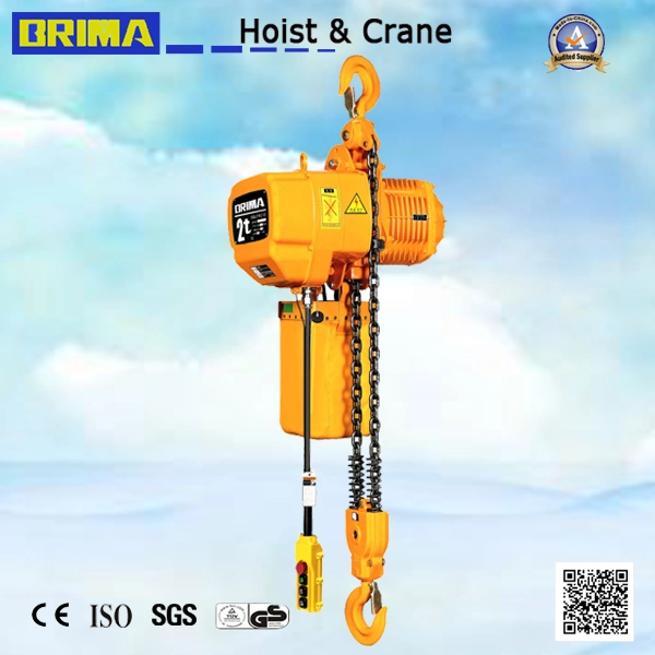 7.5t Single Speed Electric Chain Hoist with Fixed Hook