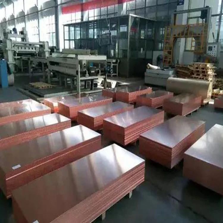 ASTM JIS En Directly From Factory C10100 C12000 C44300 C60800 C70620 Copper Sheet Plate