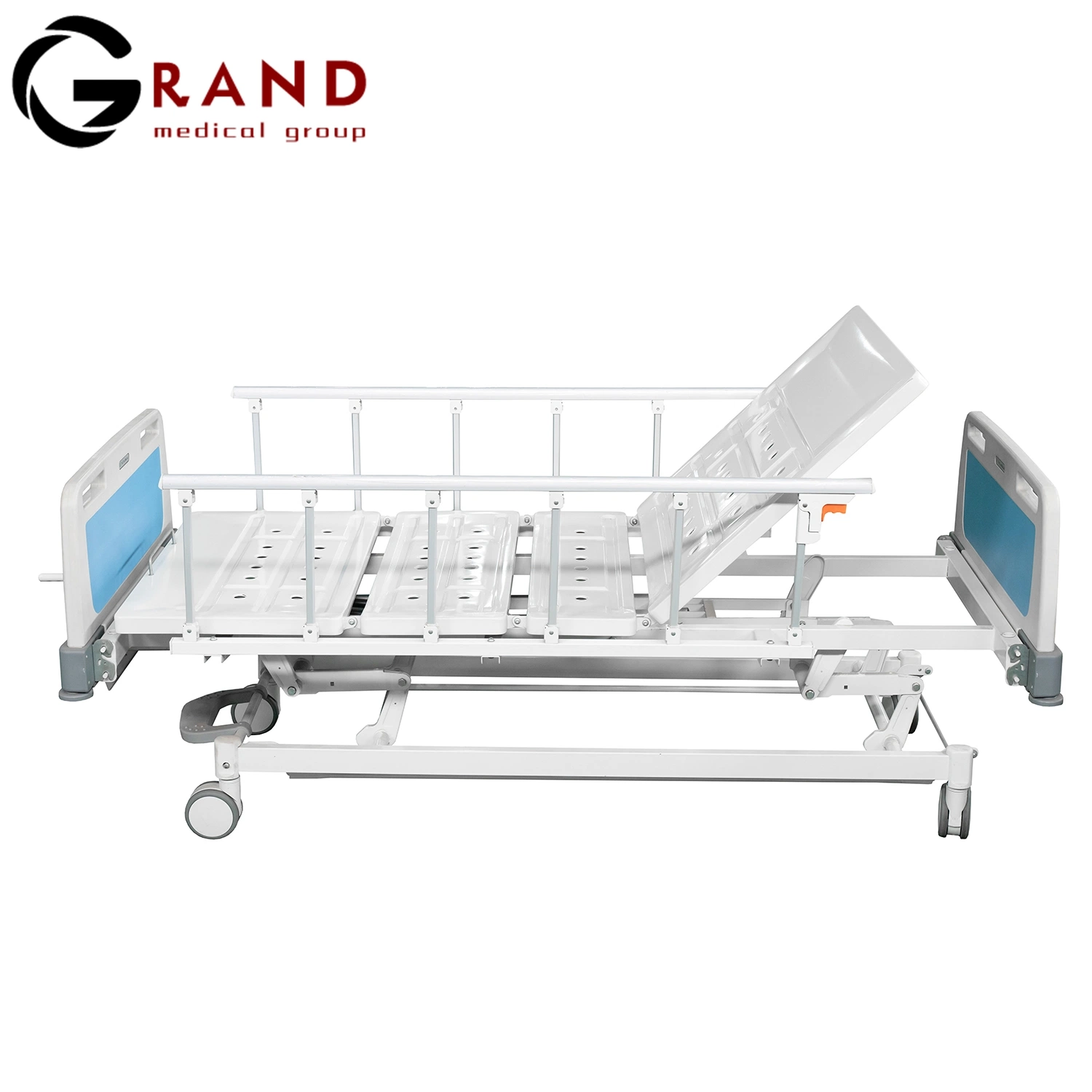 Best Choice and Best Discounts Manual Surgical Double Crank Hospital Bed Hospital Furniture for ICU Patient