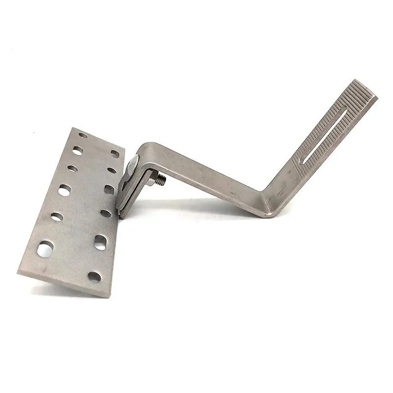 High Quality Stainless Steel Solar Panel Mounting Brackets Tile Solar Roof Hook for Most Common Tile Roof Types