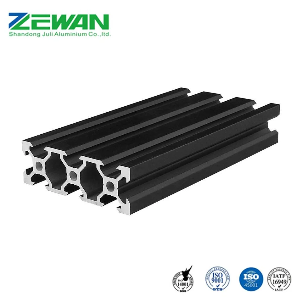 T Slot Aluminum Profile Frame Anodized 6063 T5 Profile CNC Printer Part