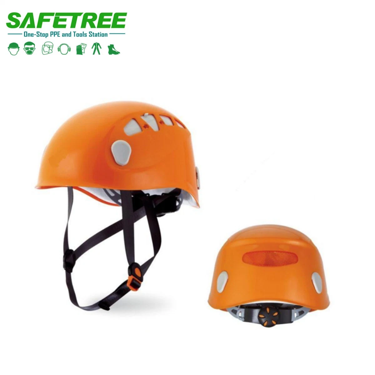 Safetree Light Climbing Safety Helmet CE En12492: 2012-02 Type I Class C for Protection