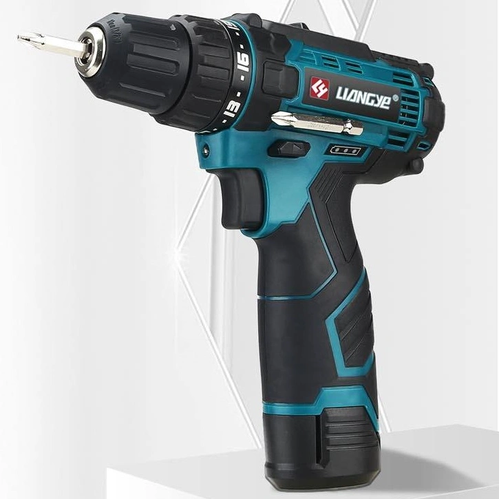 Liangye Power Tools 12V Cordless Electric Power Screwdriver Drill with Rechargeable Battery