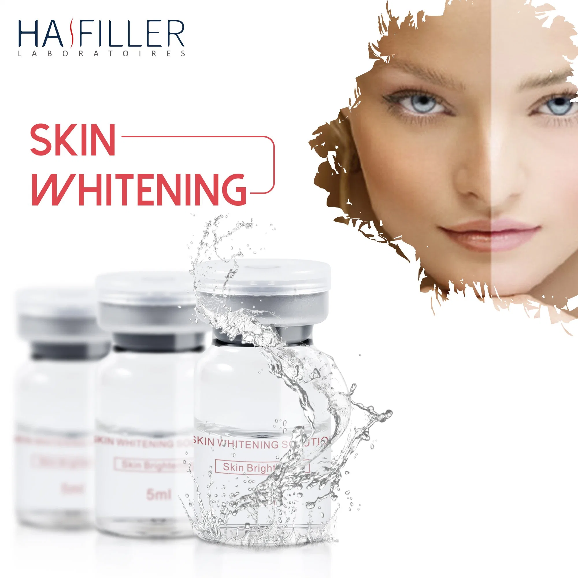 Authentification ce vitamine C glutathion injection peau blanchiment Mésothérapie injectable