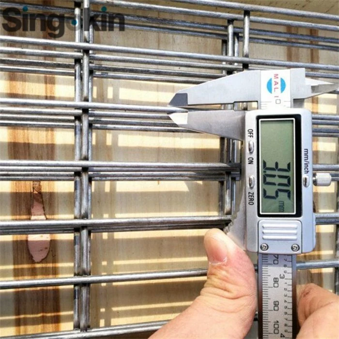 Painel de rede electrossoldada para betão com compartimento de coelho Square arame galvanizado