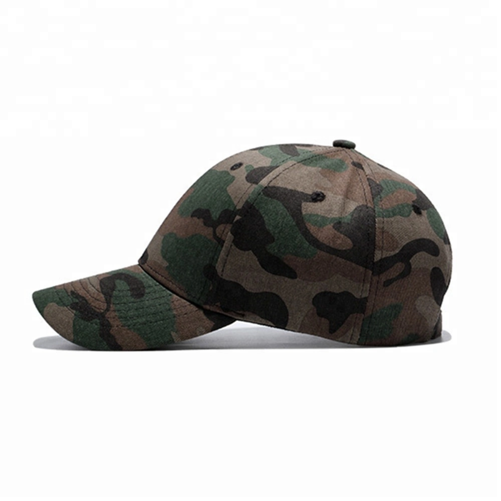 Commerce de gros Casquette camouflage militaire Hat Baseball Cap Vert de l'armée