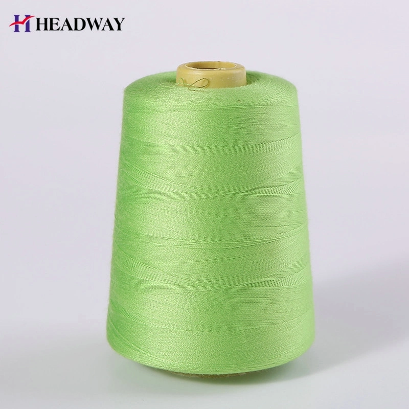 Sewing Thread Dyed Spun Polyester Yarn 100% Polyester Spun Yarn for Garment Sewing