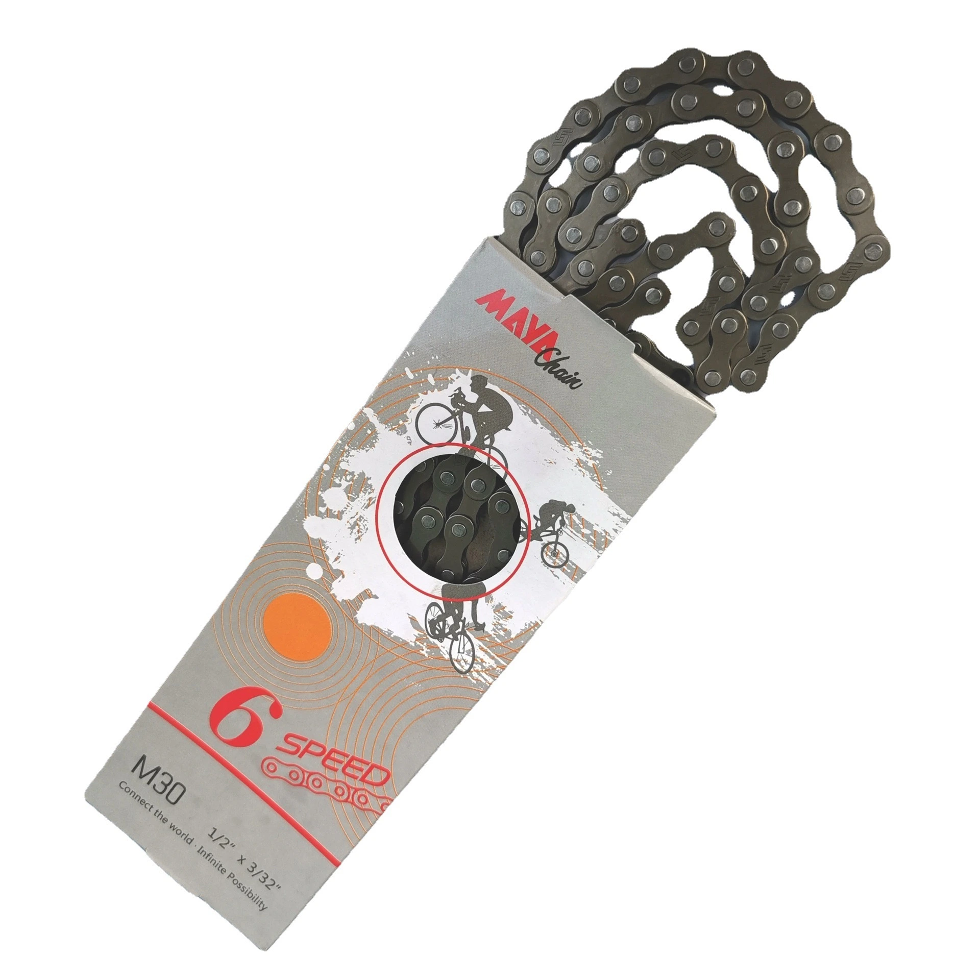Bicycle Chains of All Sizes 116 Links 8/9/10/11/12 Speed Bicycle Chain
