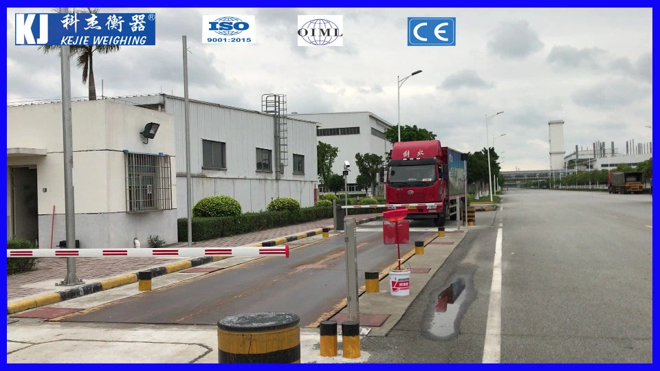 China Kejie Electronic Weighbridge/Truck Scale 3X16m 18m, 60t 80t with Load Cell, Weighing Indicator and Other Weighing Controller