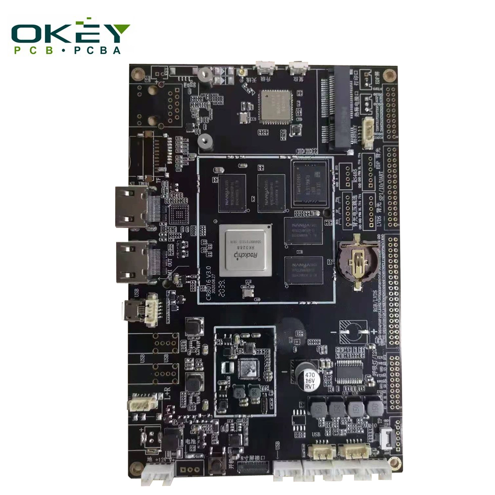 PCBA Rang Hood Panel táctil lámpara de escritorio Fabricante de niebla ultrasónica Placa de soldador PCB PCBA