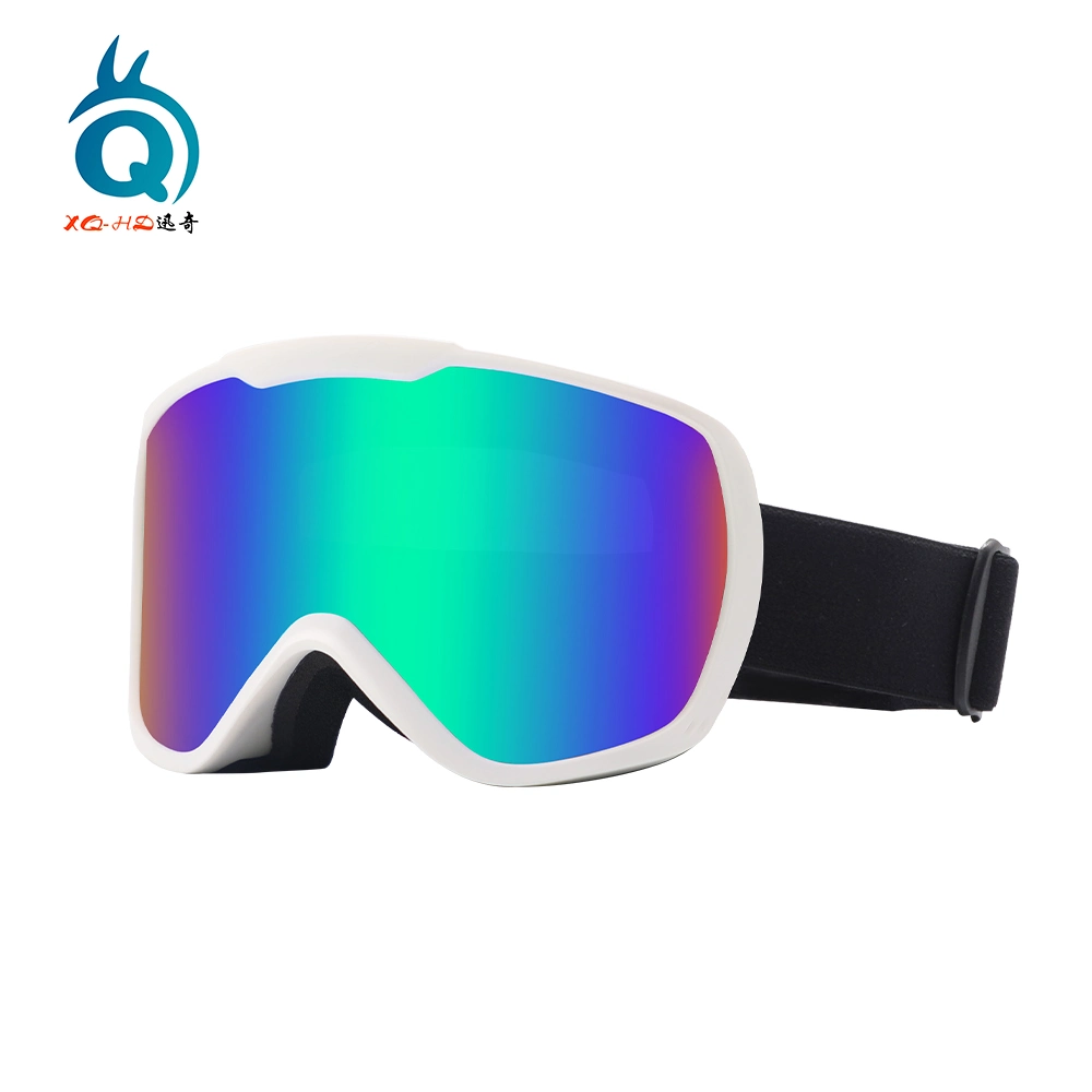 Custom Sicherheit Schnee Skifahren Schutz Anti Nebel Lens Goggles Ski