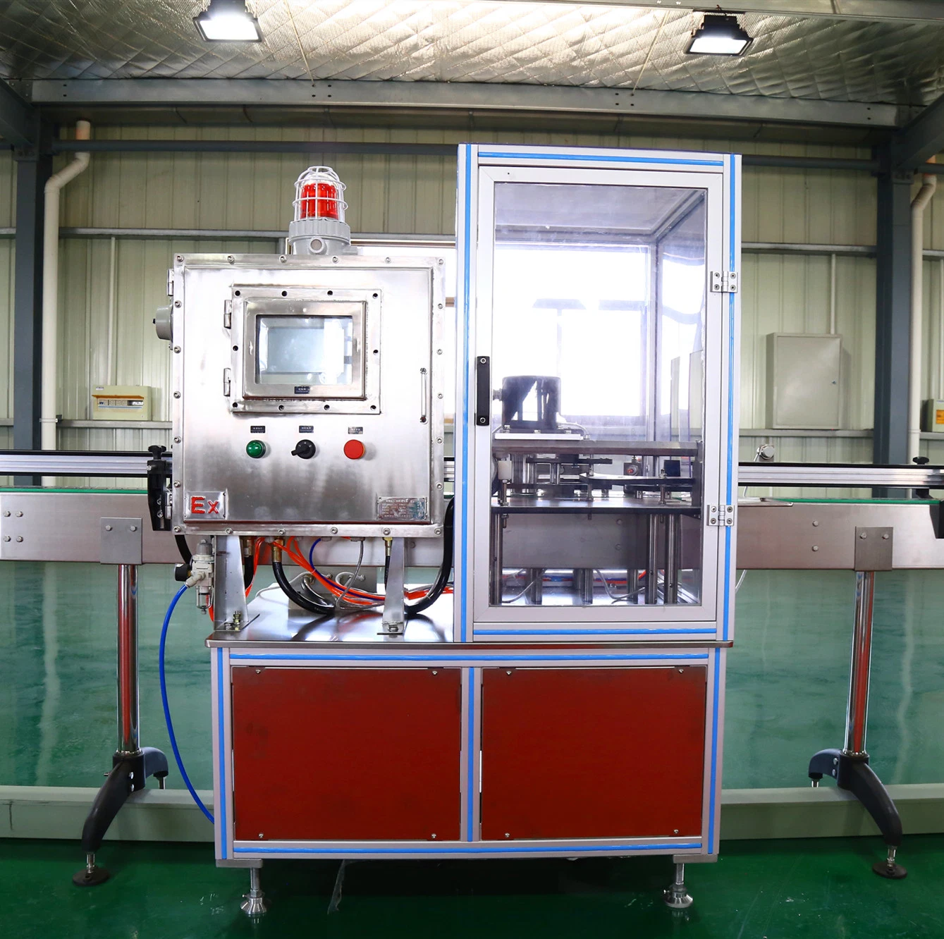 Automatic Water-Base Aerosol Filling System