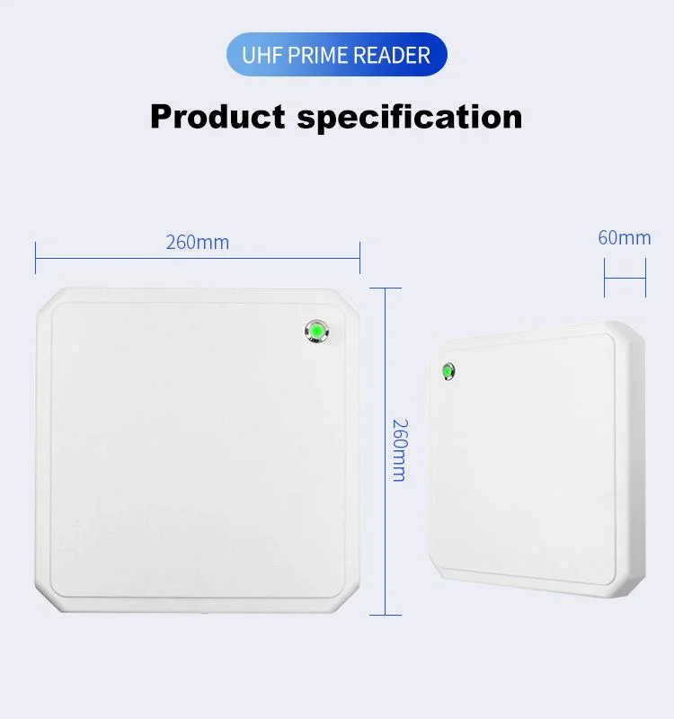 Long Range Multiple Country Languages 15 Meters Impinj R2000 Integrated Reader for Warehouse Management UHF RFID Reader