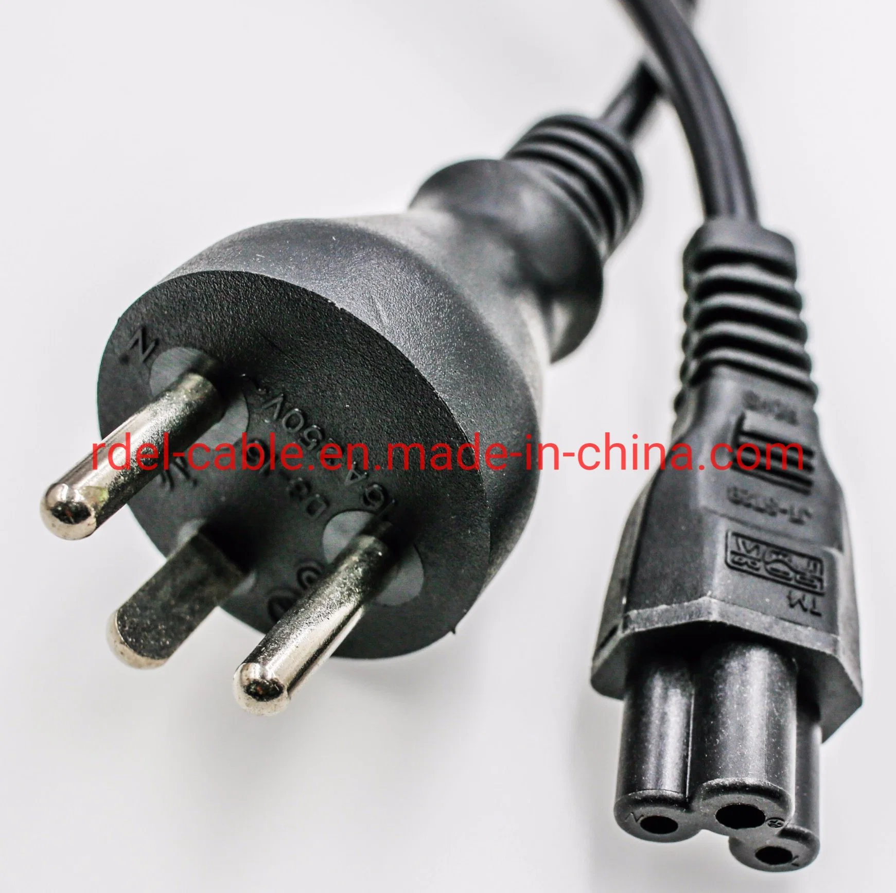 3 Pins Denmark Power Cables Sets with IEC 320 Connector