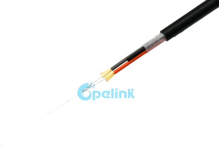 Gyfjh Duplex Round Far Transmission Optical Fiber Cable, Ftta/Rrh Fiber Optic Cable, Optical Cable Used in Wireless Base Station Cabling