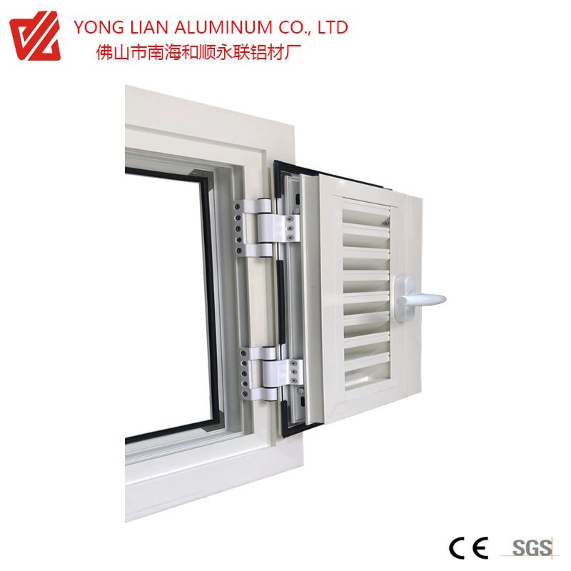 Aluminium Shutter Window and Door with Customised and Coating in Apartment and House