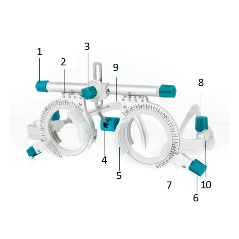 Ophthalmic Test Stand for Medical Specialty Trial Frame