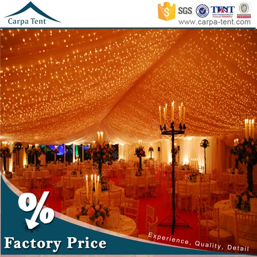 Luxurious Roof Linings Customzied Size Cheap Wedding Tent Wholesale/Supplier