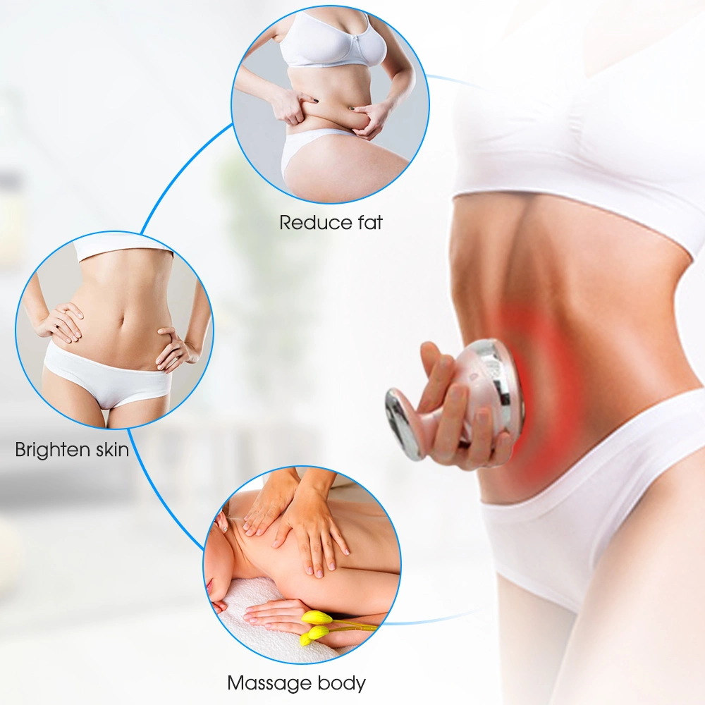 Portable 4 in 1 Ultrasonic Cavitation Vibration RF Slimming Device