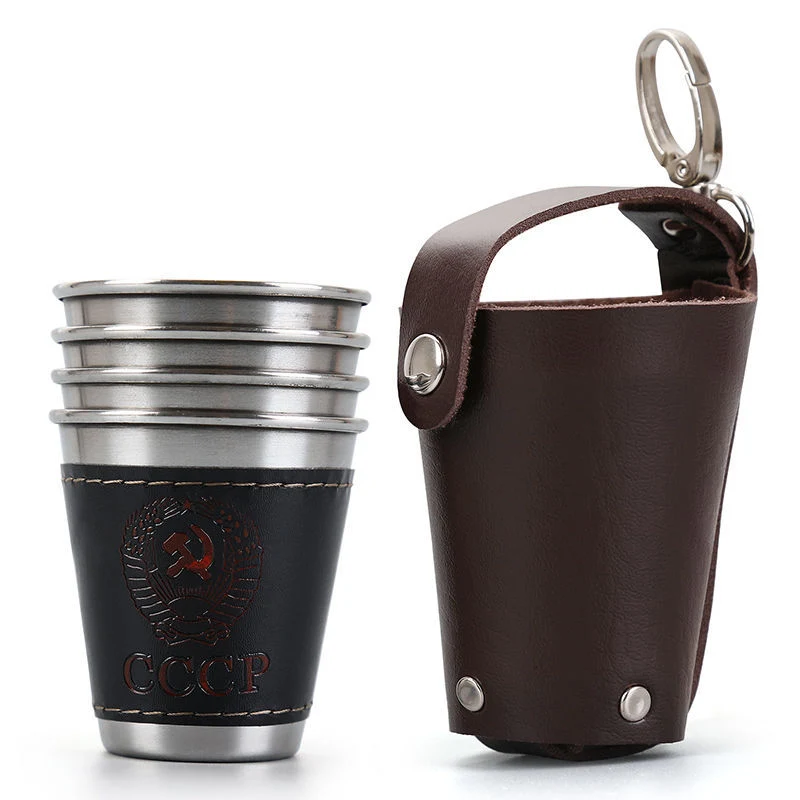 Bar Shot Cups Set Stainless Steel Drinking Tumble Cups with Customized Logo