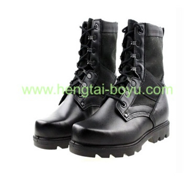 Calzado masculino Casual zapatos botas botas de cuero nuevo ejército OEM de encaje hasta las botas del ejército popular y vender en caliente