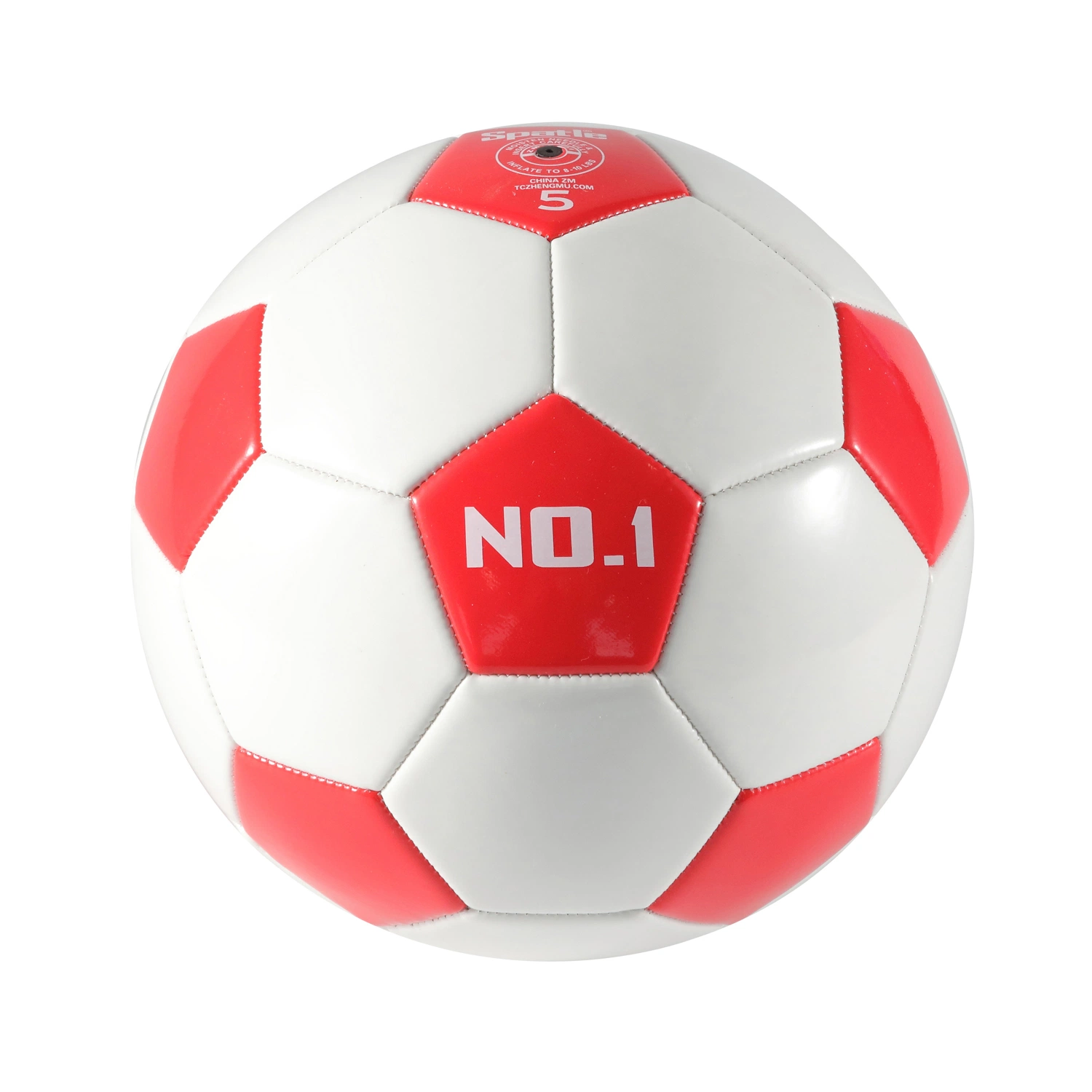 Le moins cher de haute qualité de Soccer Football Taille 5 ballon de soccer ballon de soccer de PU promotionnelle