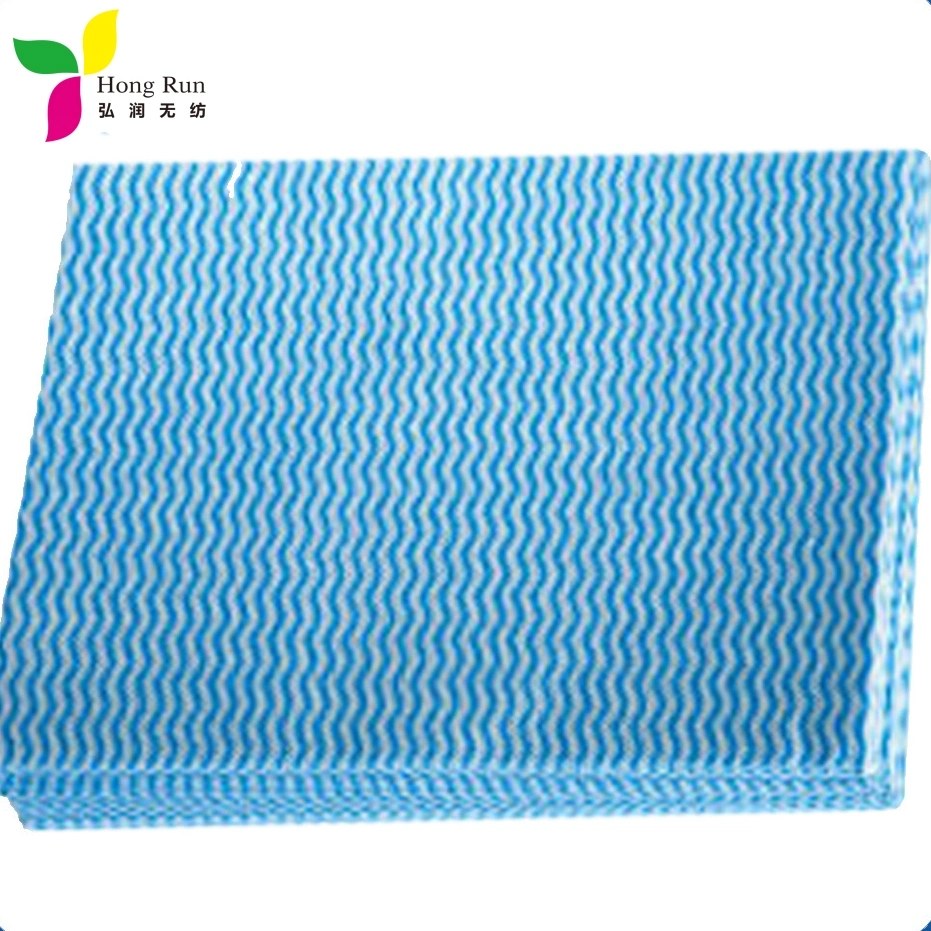 Nonwoven Reusable Viscose Cleaning Cloth Perforated Clean Cloth in Rolls