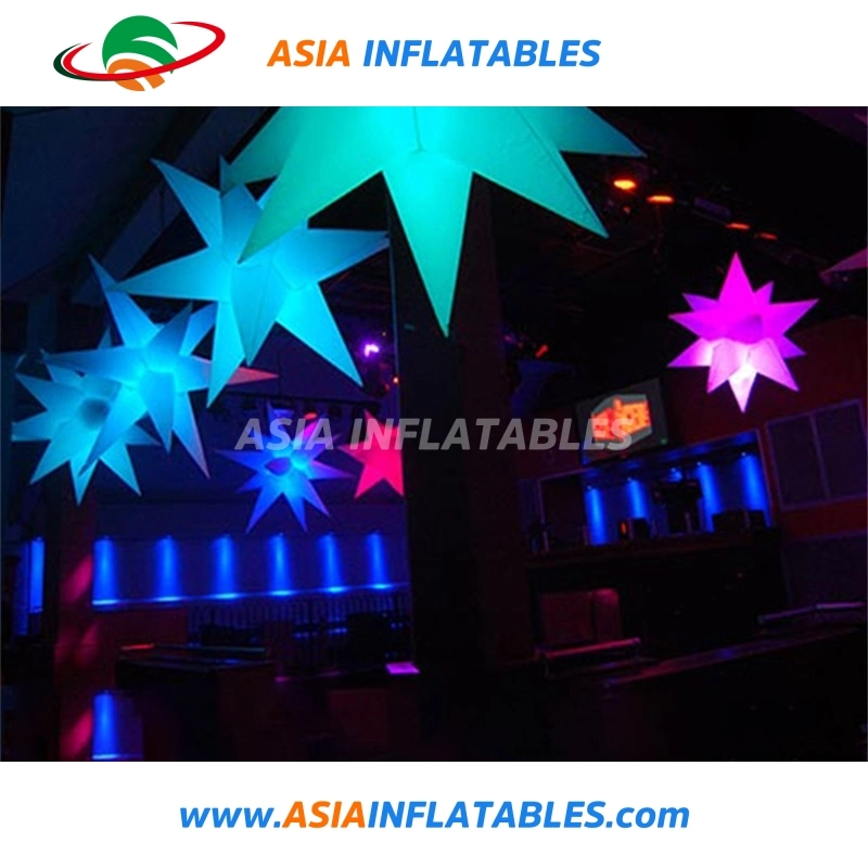 Wholesale/Supplier Inflatable LED Star, Hanging Decorative Star for Wedding Decoration