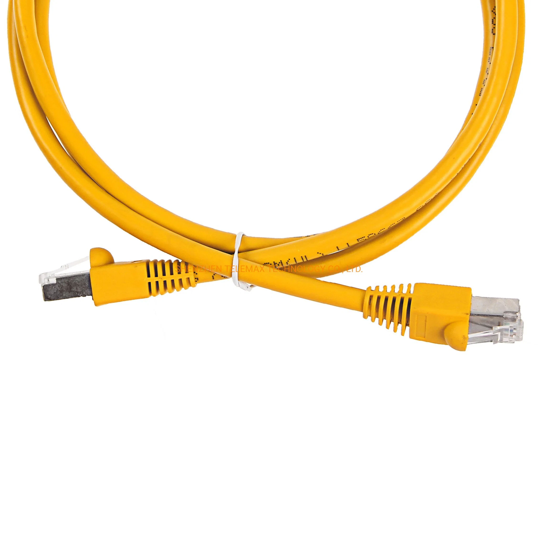 كبل CAT5e FTP محمي من النحاس رباعي الأزواج PVC LSZH 24AWG