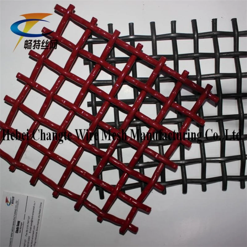 High Carbon Steel Crimped Woven Wire Mesh / Vibrating Screen Mesh /Stone Crusher Screen Mesh