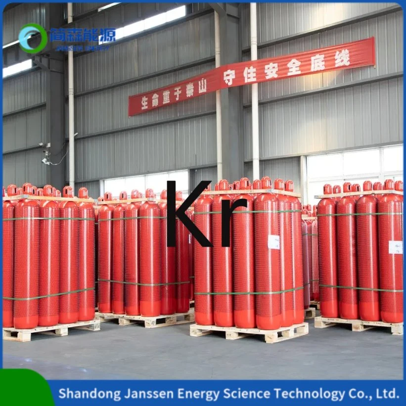 Electronic Grade Ultra High Purity 99.999% 5n Krypton Gas Chemical Gas