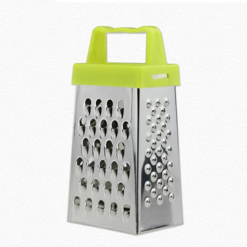 Small Kitchen Gdget Multifunctional Cheese Grater Stainless Steel 4 Side Potato Radish Fruit Grater