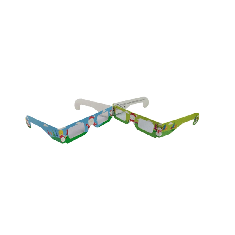 New Production for Paper Diffraction 3D Glasses Rainbow Effect Fireworks Glasses