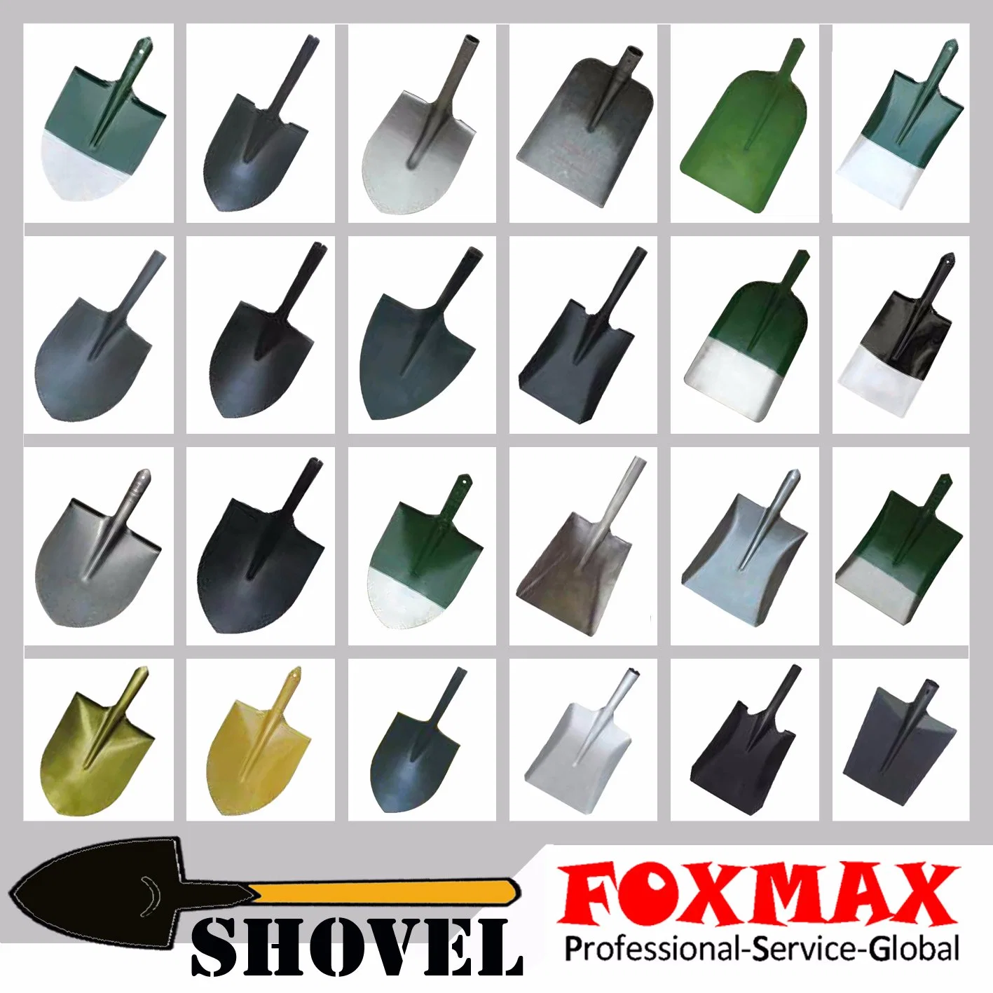 Spade Shovel/Agricultural Shovel Head Gardening Hand Spade Tools (FM-SL96)