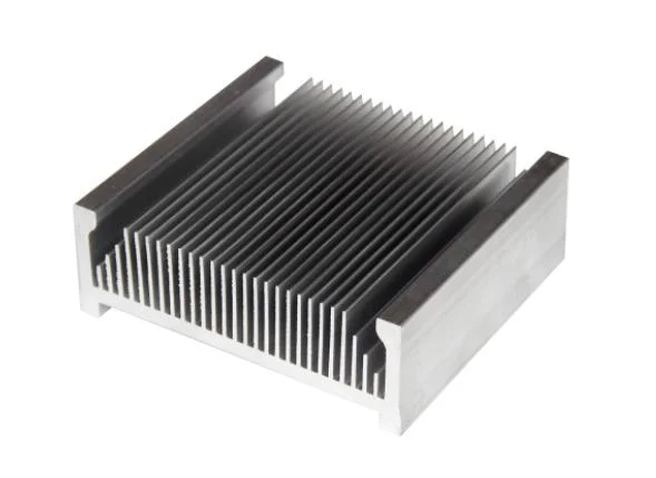 Audio Aluminum Heat Sink Profile Natural Color