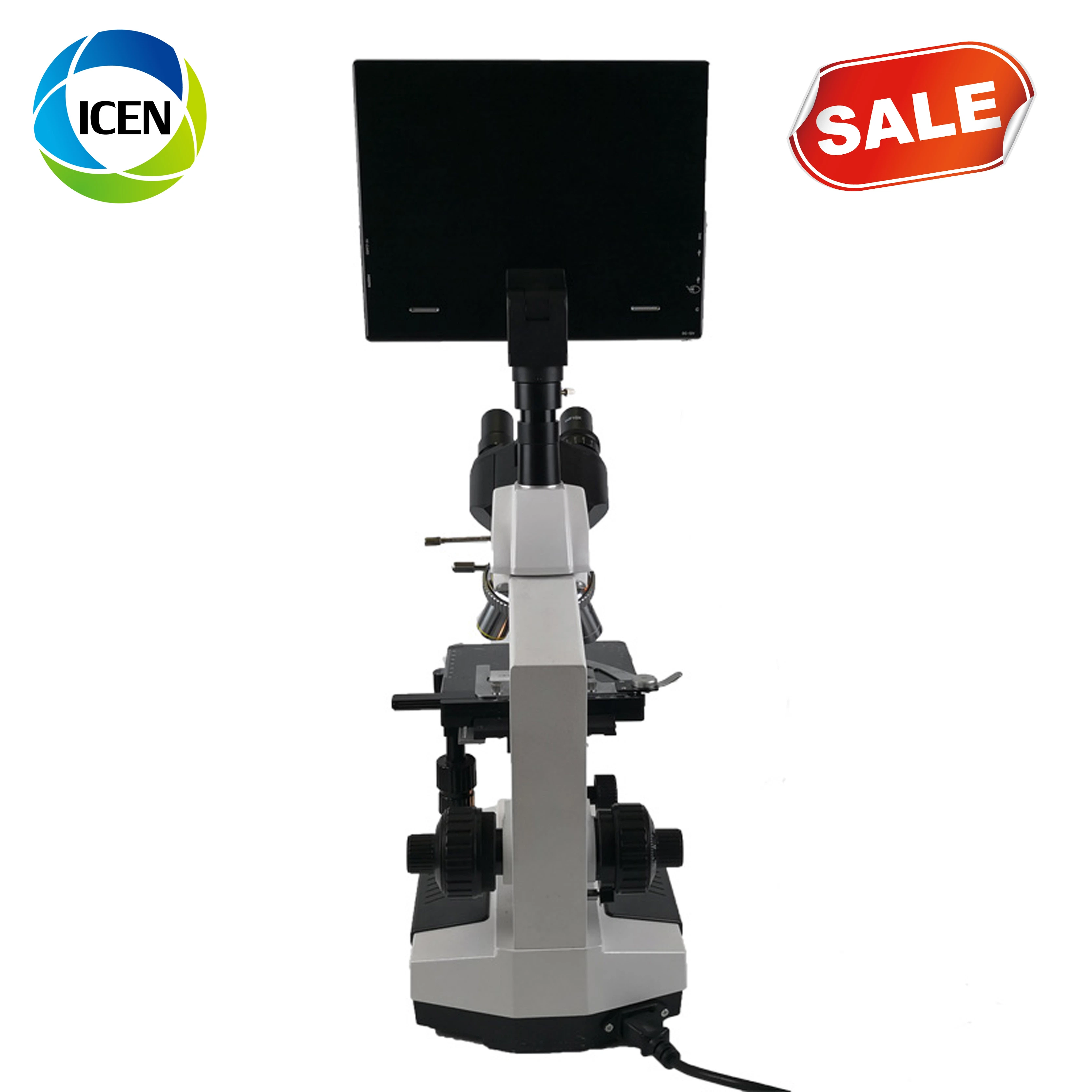 IN-B129-1 Digital laboratory 9.7-inch biological video  USB interface  binoculaelectronic Microscope