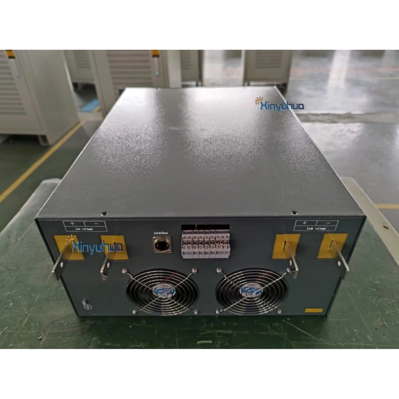 High Frequency 220VDC to 48VDC 20A DC-DC Converter 19inch Rack Mount with Short Circuit Protection