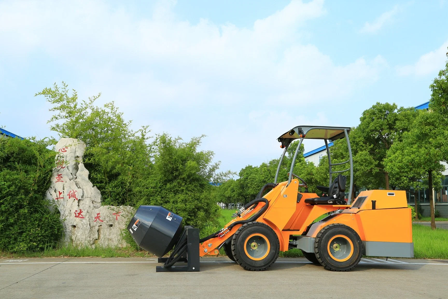 JINMA farm tractors Front loader Mini Small Wheel Loader