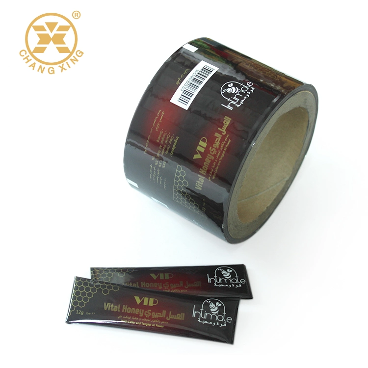 Custom Laminated Plastic Foil Automatic Packaging Food Film