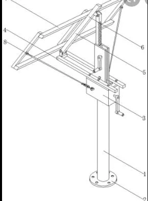 U-Shaped Steel Channel Corrosion-Resistant Large-Scale Roof Photovoltaic Support Installation