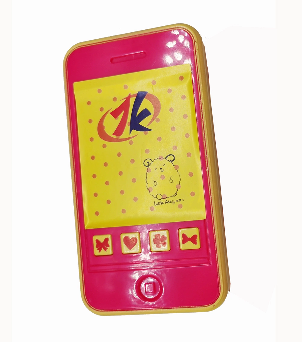 OEM Retail Children Toy Plastic Battery Operated Kids Phone Toy with 4 Different Sounds