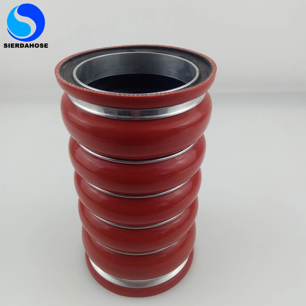 Manguera de sumidero de silicona Red Auto Engine System Parts admisión de silicona Tubo