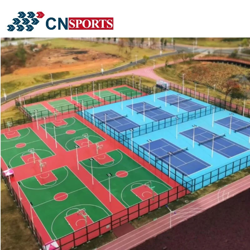 Self-Leveling Polyurethane Adhesive Coating for Sports Playground Running Track Flooring Installation