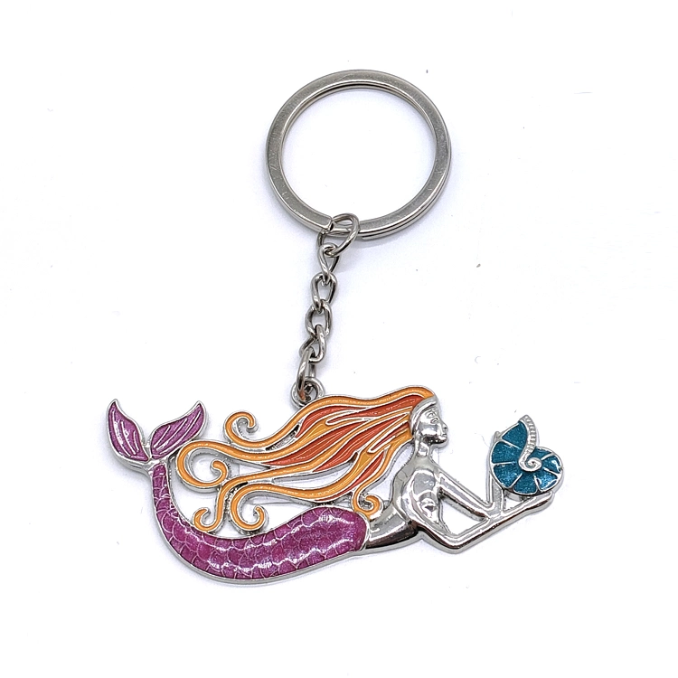 Wholesale/Supplier Custom Logo Metal Souvenir Beach House Shape Keychain