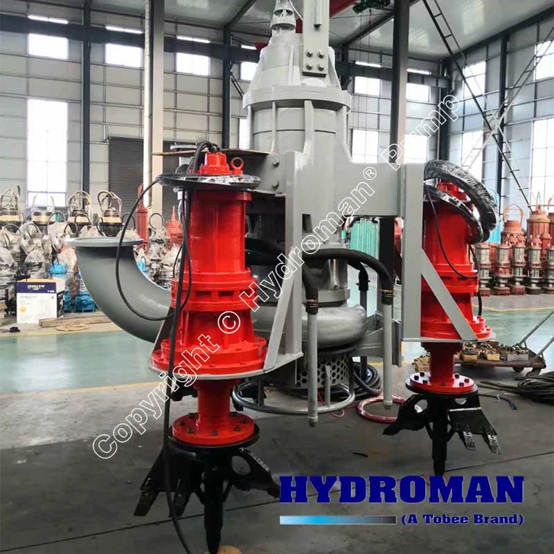 Submersible Sand Suction Dredge Pumps for Jet Ring